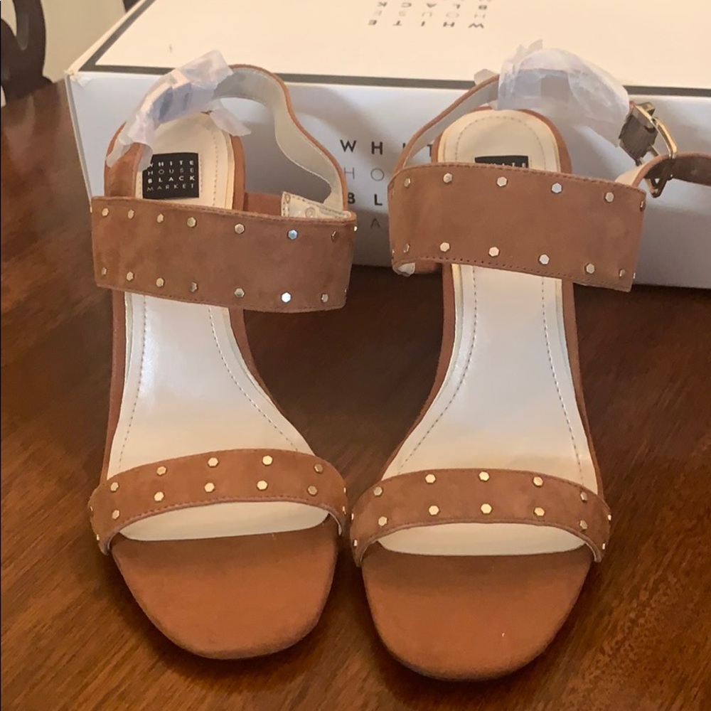 Black House White Market Eden Suede Heels 8M New